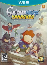 Scribblenauts Unmasked: A DC Comics Adventure PAL Wii U PAL box art